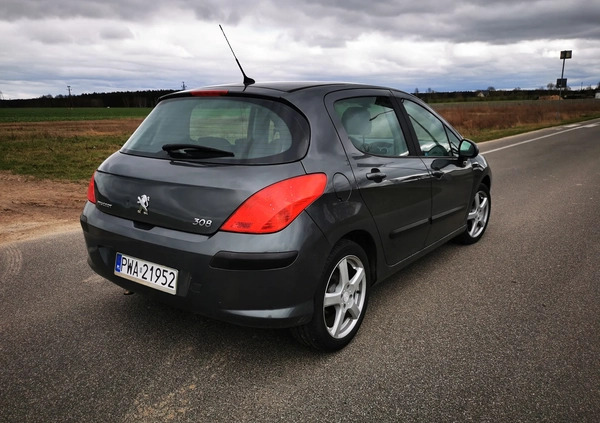 Peugeot 308 cena 15900 przebieg: 235600, rok produkcji 2008 z Wągrowiec małe 137